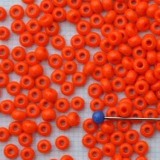Rokail perličky 2,9 mm oranžové