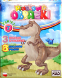 Pieskové obrázky - Dinosaury 3x