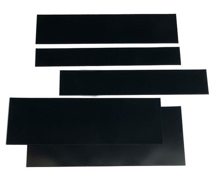 Hawidka čierna 217 x 164 mm dvojitý zvar