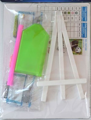 Diamantový obrázok v rámčeku 13x18 - Motýle