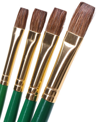 Štetec plochý 6 (SéRIA R10)