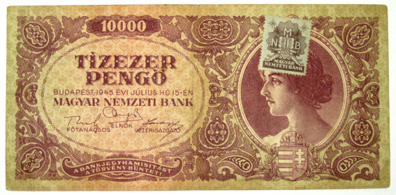 10000 Pengő - kolok