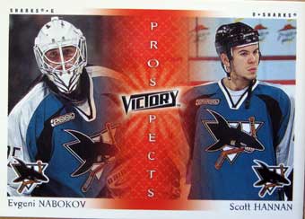Evgeni Nabokov & Scott Hannan   