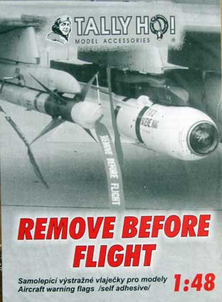 Remove before flight