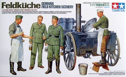 German Field Kitchen Scenery