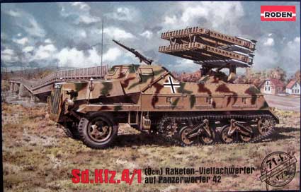 SdKfz 4/1 (8cm) Raketen-Vielfachwerfer auf Panzerwerfer 42