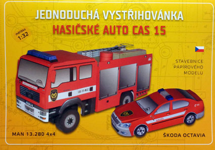 Hasičské auto CAS 15