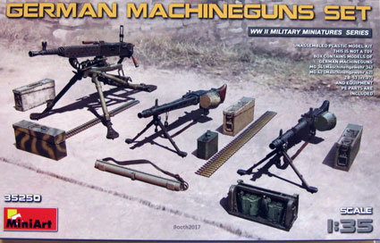 German Machineguns set