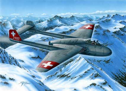 DH.100 Vampire Mk. I 'The First Jet Guardians of Neutrality'