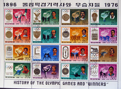 História olympijských hier - víťazi a zlatých medailí 