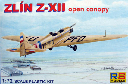 Zlín Z-XII open canopy