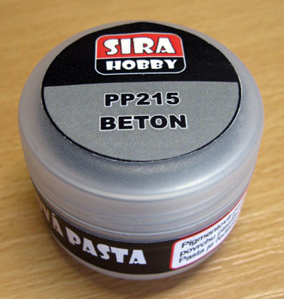 Pigmentová pasta -  Betón