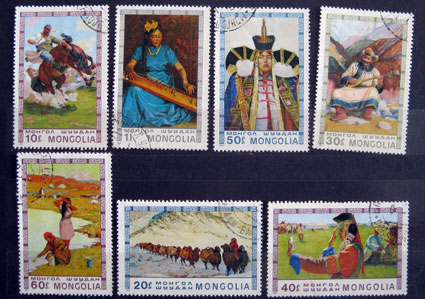 Mongolské maľby 