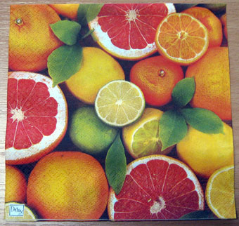 Servítka Citrusy