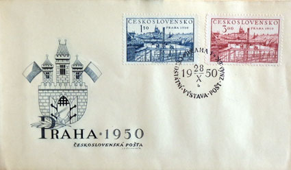 Filatelistická výstava Praha 1950