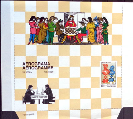 Aerogram História šachu - Karpov & Kasparov