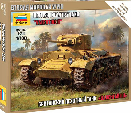 British Infantry Tank Valentine Mk.II