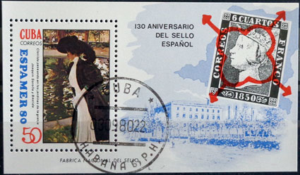 Výstava známok Espamer 90 - Madrid 1980