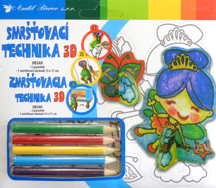 Zmršťovací obrázok princezna