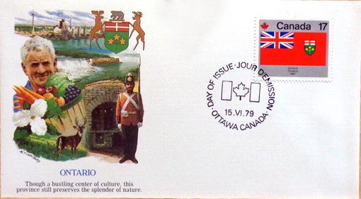 Deň Kanady – vlajky - Ontario