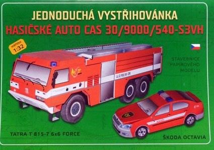 Hasičské auto CAS 30/9000/540-S3VH