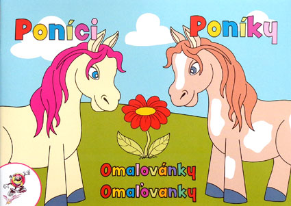Omaľovánky - poníky