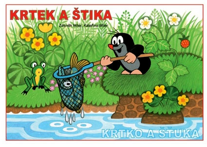 Omaľovánky - Krtko a šťuka