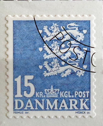 Erb – samolepiaca známka 15 Kr