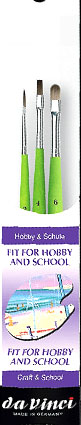 Sada štetcov da Vinci HOBBY-SET FIT