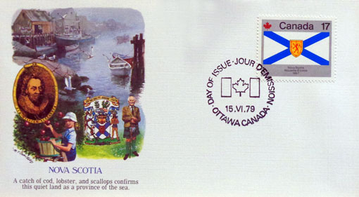 Deň Kanady – vlajky - Nova Scotia