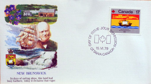 Deň Kanady – vlajky - New Brunswick