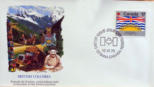 Deň Kanady – vlajky - British Columbia