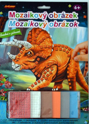 Mozaikový obrázok - Styranosaurus