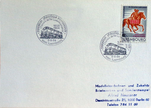 Luxemburské železnice 125 rokov