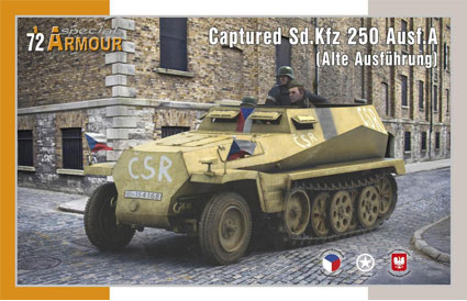 Captured Sd.Kfz 250 Ausf.A (Alte Ausführung)