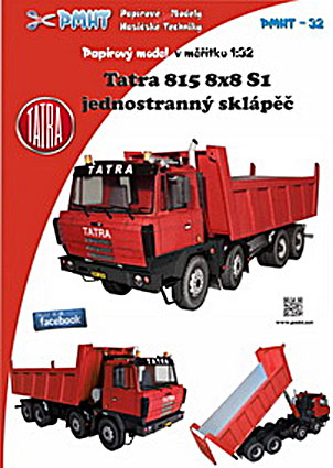 Tatra 815  8x8 S1 - jednostranný sklápač