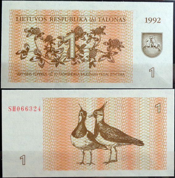 1 Talonas Litva 1992