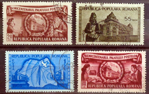 50. výročie budovy generálnej pošty, Bukurešť 
