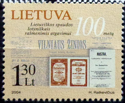 Litovská tlač latinskými znakmi