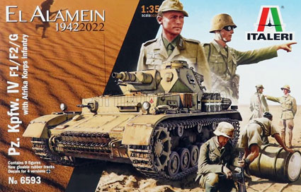 Pz.Kpfw.IV Ausf.F1/F2/G with Afrika Korps Infantry