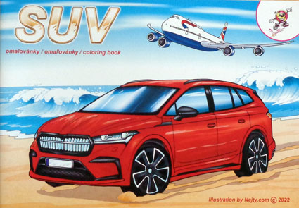 Omaľovánky - SUV