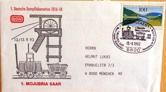 1. Nemecká parná lokomotíva 1816-18