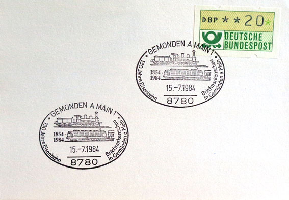 130 rokov železníc v Gemünden am Main