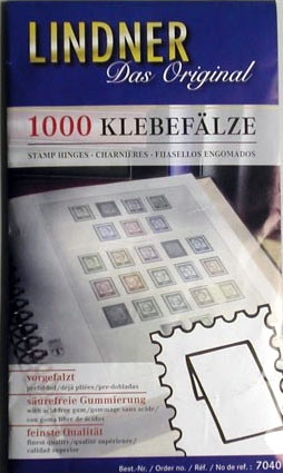 Filatelistické nálepky 1000 ks