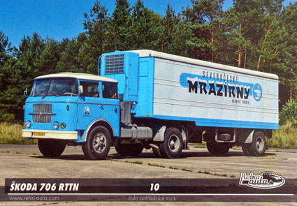 Škoda 706 RTTN s návesom Orličan N12CH (1960-1980)
