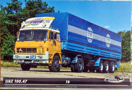 Liaz 100.47 s návesom BSS NV 31.23.22 (1977-1984)