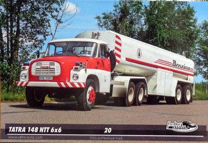 Tatra 148 NTT 6x6 s návesom CO 23 TO (1969-1982)