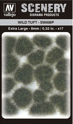 Divoká tráva - 8 mm močiar
