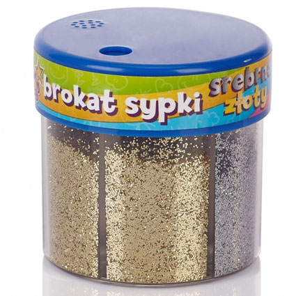Sypké trblietky 2 farby - metalické
