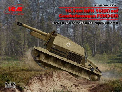 10.5cm leFH 16(Sf) auf Geschutzwagen FCM36(f)